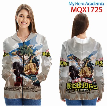 My Hero Academia anime long sleeve hoodie cloth