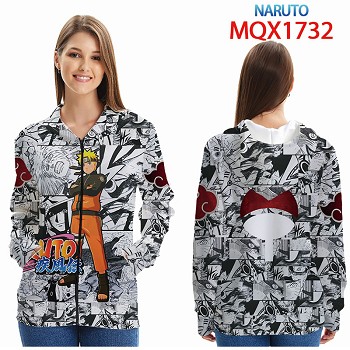 Naruto anime long sleeve hoodie cloth