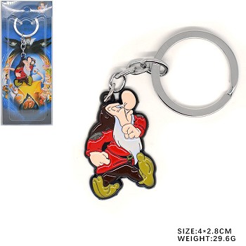 Snow White and the Seven Dwarfs anime key chain