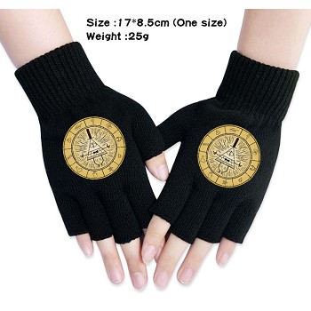 Gravity Falls anime cotton gloves a pair