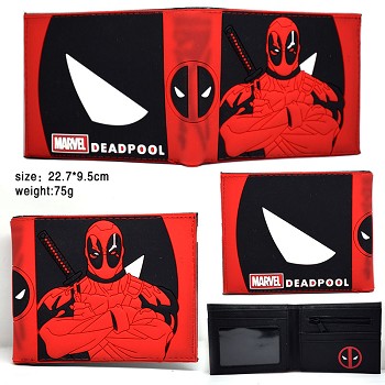 Deadpool silicone wallet