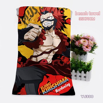 My Hero Academia anime beach towel bath towel