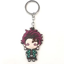 Demon Slayer Kamado Tanjirou anime key chain