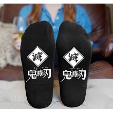 Demon Slayer anime cotton socks a pair