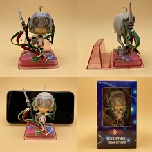 Fate Joan of Arc anime figure doll phone holder