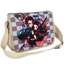 Demon Slayer anime canvas satchel shoulder bag