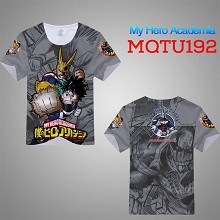 My Hero Academia anime modal t-shirt