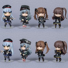 Girls Frontline anime figures set(4pcs a set)