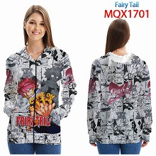 Fairy Tail anime long sleeve hoodie cloth