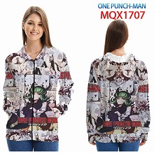 One Punch Man anime long sleeve hoodie cloth