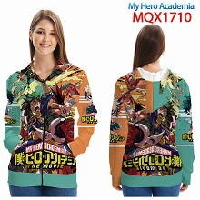 My Hero Academia anime long sleeve hoodie cloth