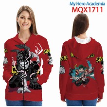 My Hero Academia anime long sleeve hoodie cloth