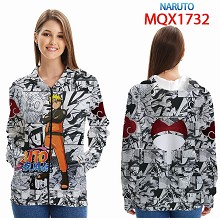 Naruto anime long sleeve hoodie cloth