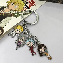 The Seven Deadly Sins anime key chain