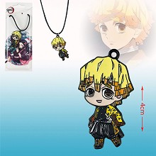 Demon Slayer Agatsuma Zenitsu anime necklace