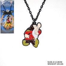 Snow White and the Seven Dwarfs anime necklace