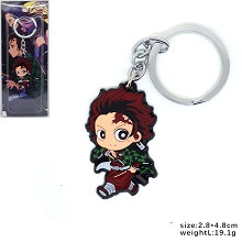 Demon Slayer Kamado Tanjirou anime key chain