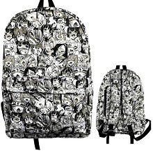 Ahegao anime anime backpack bag