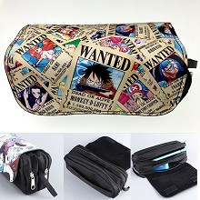 One Piece anime pen bag pencil bag