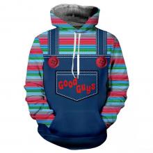 Chucky anime printing hoodie sweater cloth