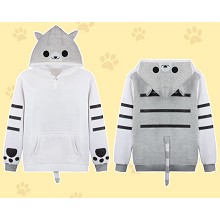 Neko Atsume anime cotton hoodie