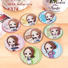 Teasing Master Takagi-san anime brooches pins set(...