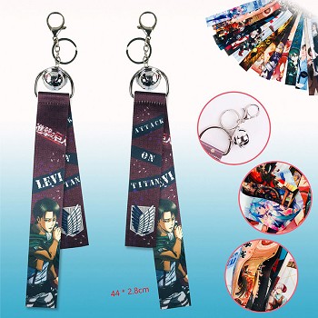 Attack on Titan anime key chain