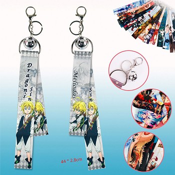 The Seven Deadly Sins anime key chain
