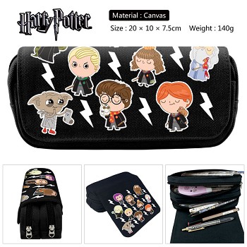 Harry Potter canvas pen bag pencil bag