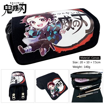 Demon Slayer anime canvas pen bag pencil bag