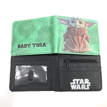 Star Wars Yoda anime wallet