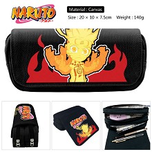 Naruto anime canvas pen bag pencil bag