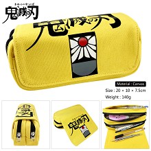 Demon Slayer anime canvas pen bag pencil bag