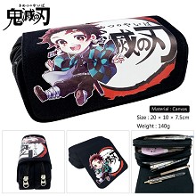 Demon Slayer anime canvas pen bag pencil bag