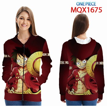 One Piece anime long sleeve hoodie cloth