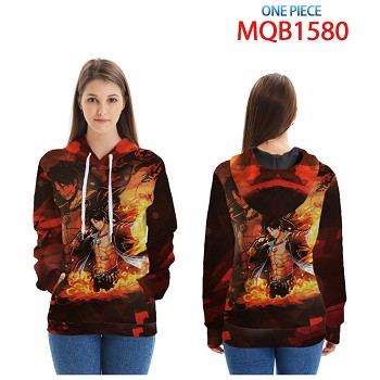 One Piece anime long sleeve hoodie cloth