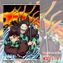 Demon Slayer anime wall scroll