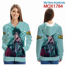 My Hero Academia anime long sleeve hoodie cloth