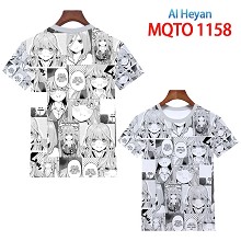 Ahegao anime t-shirt