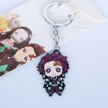 Demon Slayer Kamado Tanjirou anime key chain