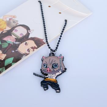 Demon Slayer Hashibira Inosuke anime necklace