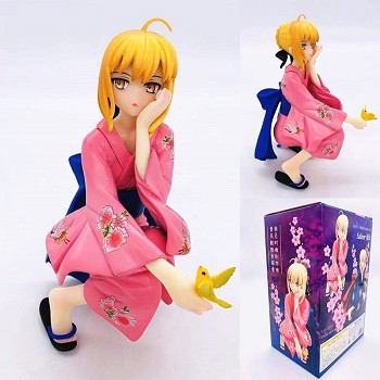 Fate saber anime figure