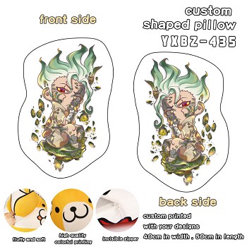 Dr.STONE anime custom shaped pillow