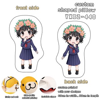 Toaru Kagaku no Railgun anime custom shaped pillow