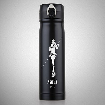 One Piece Nami anime vacuum cup bottle kettle