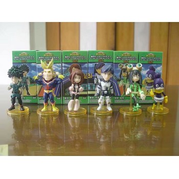 My Hero Academia anime figures set(6pcs a set)