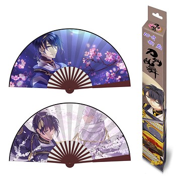 10inches Touken Ranbu Online anime silk cloth fans