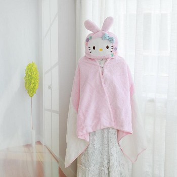 HELLO KITTY anime mantle cape cloak