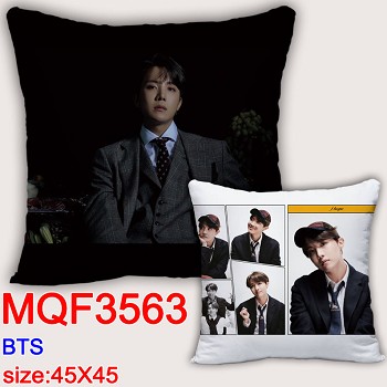 BTS star two-sided pillow