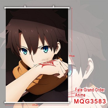 Fate anime wall scroll